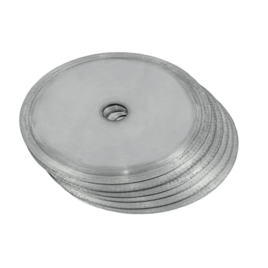 160mm Diamond Lapidary Blades Stone Cutting Saw Blade 6-3/10 inch,1" Arbor Trim Rock Jewelry Tools for Gem Stone