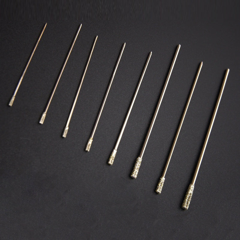 Diamond Drill Bits - Hole Drilling Tools for Gemstones Jade Agate Crystal Jadeite Ceramic Tiles