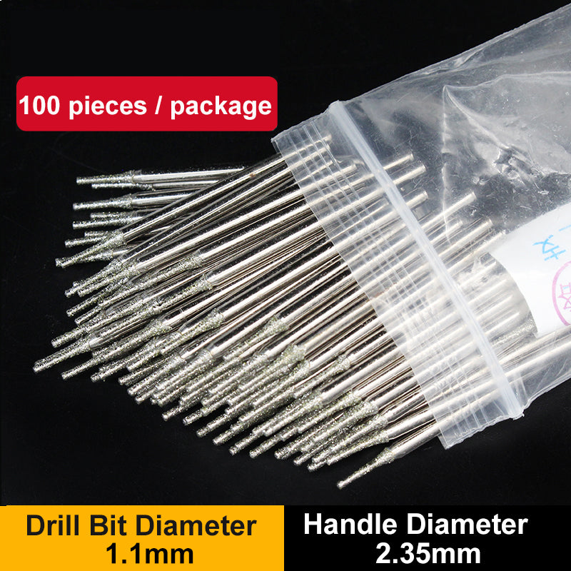 Diamond Drill Bits & Piercing Tools - Carving Accessories for Jade Gemstones Agate Amber