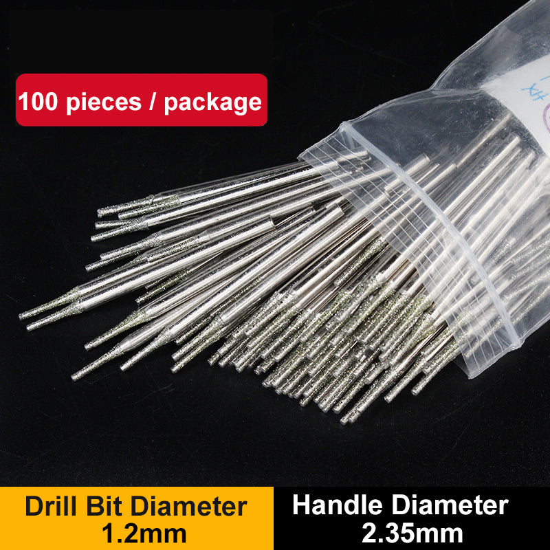 Diamond Drill Bits & Piercing Tools - Carving Accessories for Jade Gemstones Agate Amber