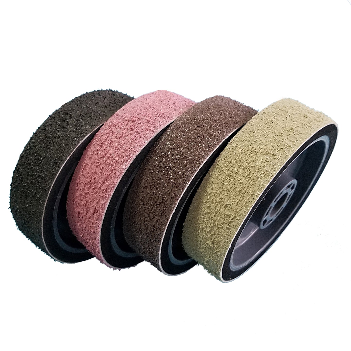 6 Inch Diamond Resin Burr Grinding Polishing Wheel,Grit 60 50000 for Lapidary Jewelry Gemstone Stones Jade Glass Artificial Crystal