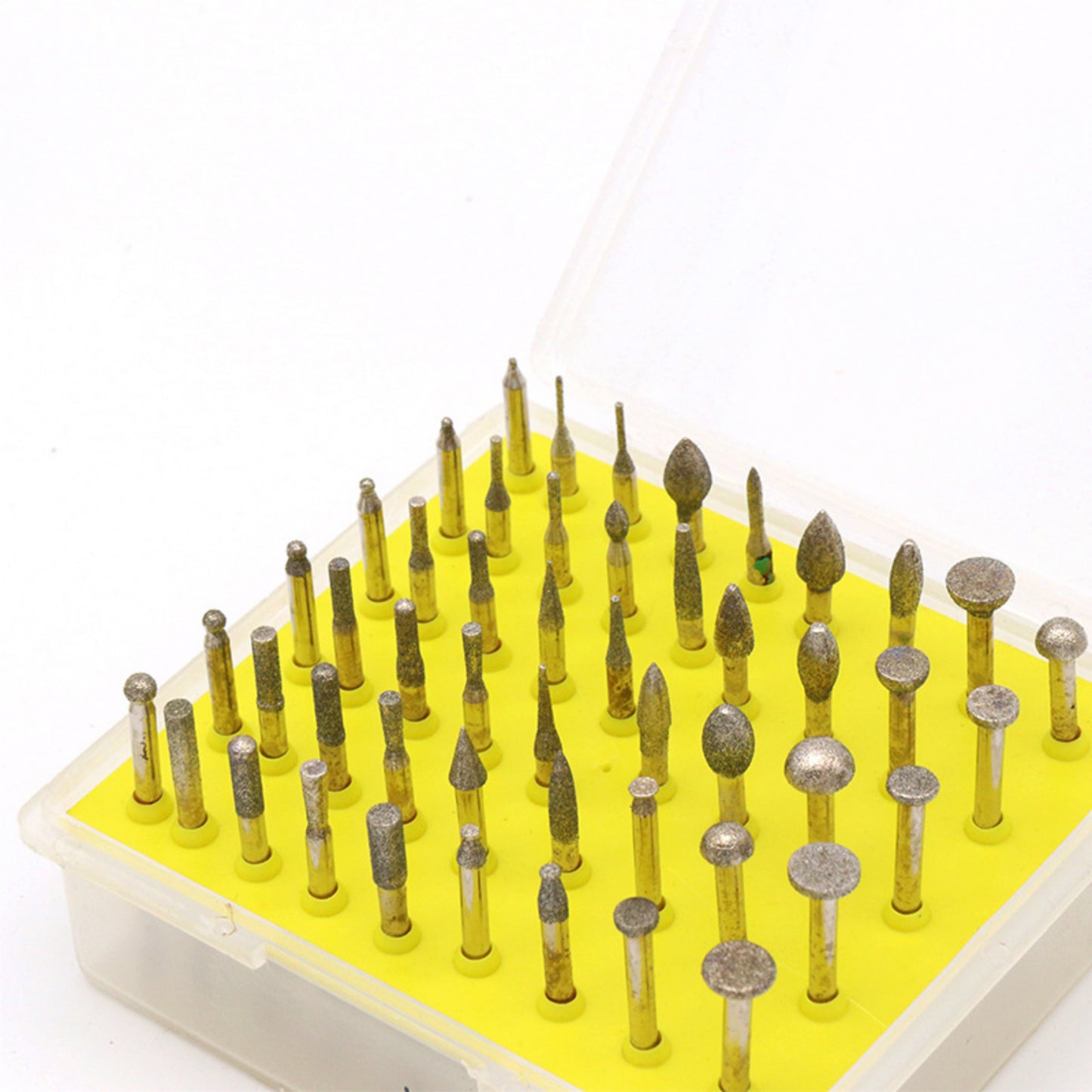 Diamond Grinding Needle for Gemstone,Jade,Agate,Jadeite Peeling & Polishing (50Pcs/Box)