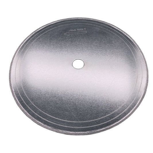 5Pcs 6 Inch Diamond Lapidary Cutting Saw Blade 1/2" Arbor Saw Blade for Gemstone Jade Jadeite Crystals