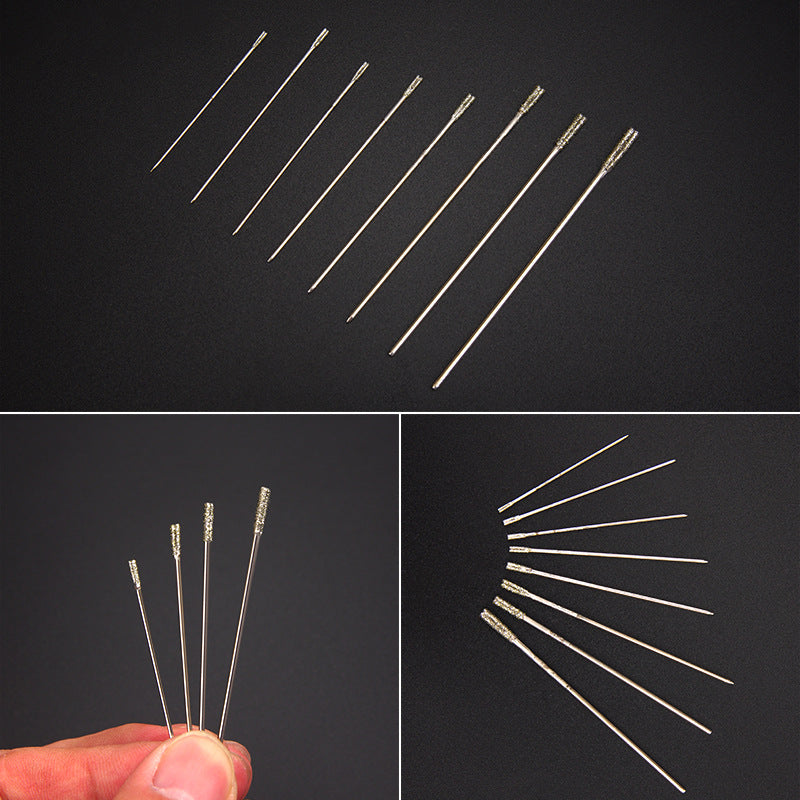 Diamond Drill Bits - Hole Drilling Tools for Gemstones Jade Agate Crystal Jadeite Ceramic Tiles