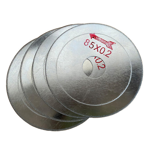 10 Pcs Ultra-thin Diamond Cutting Saw Blade 85mm Lapidary Saw Blade for Gemstone Jade Jadeite Crystals