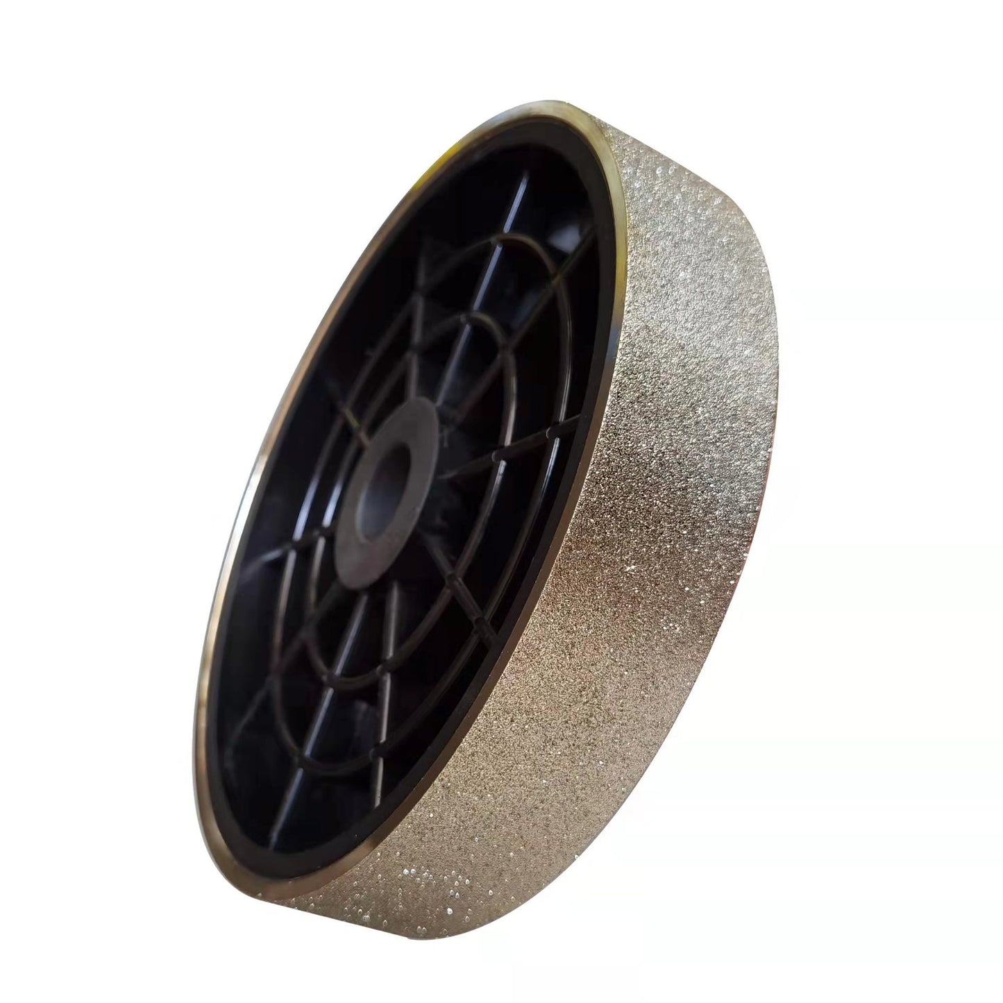 Diamond Lapidary Grinding Polishing Abrasive Wheel 8×1.5“, 1" Arbor Grit 35 to 1200 for Gemstone Marble Stone Jade Glass Crystal Ceramics