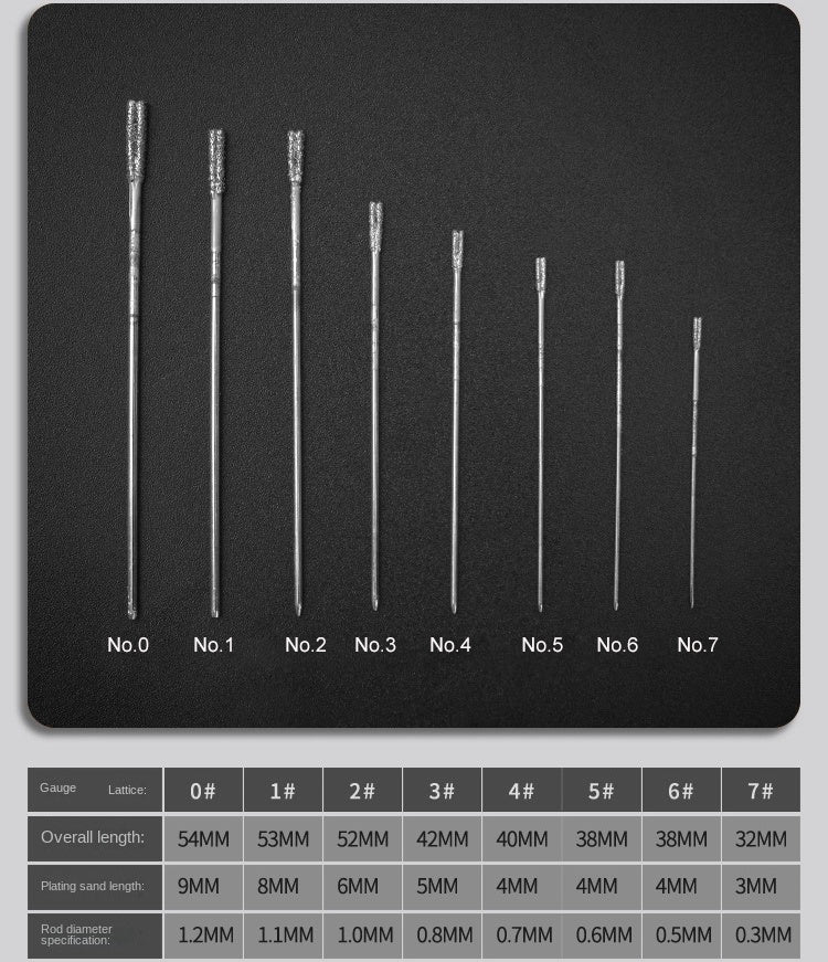 Diamond Drill Bits - Hole Drilling Tools for Gemstones Jade Agate Crystal Jadeite Ceramic Tiles