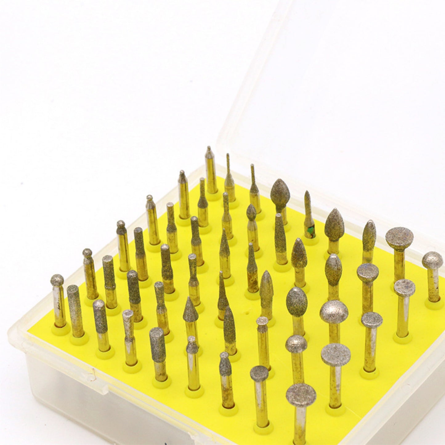 Diamond Grinding Needle for Gemstone,Jade,Agate,Jadeite Peeling & Polishing (50Pcs/Box)