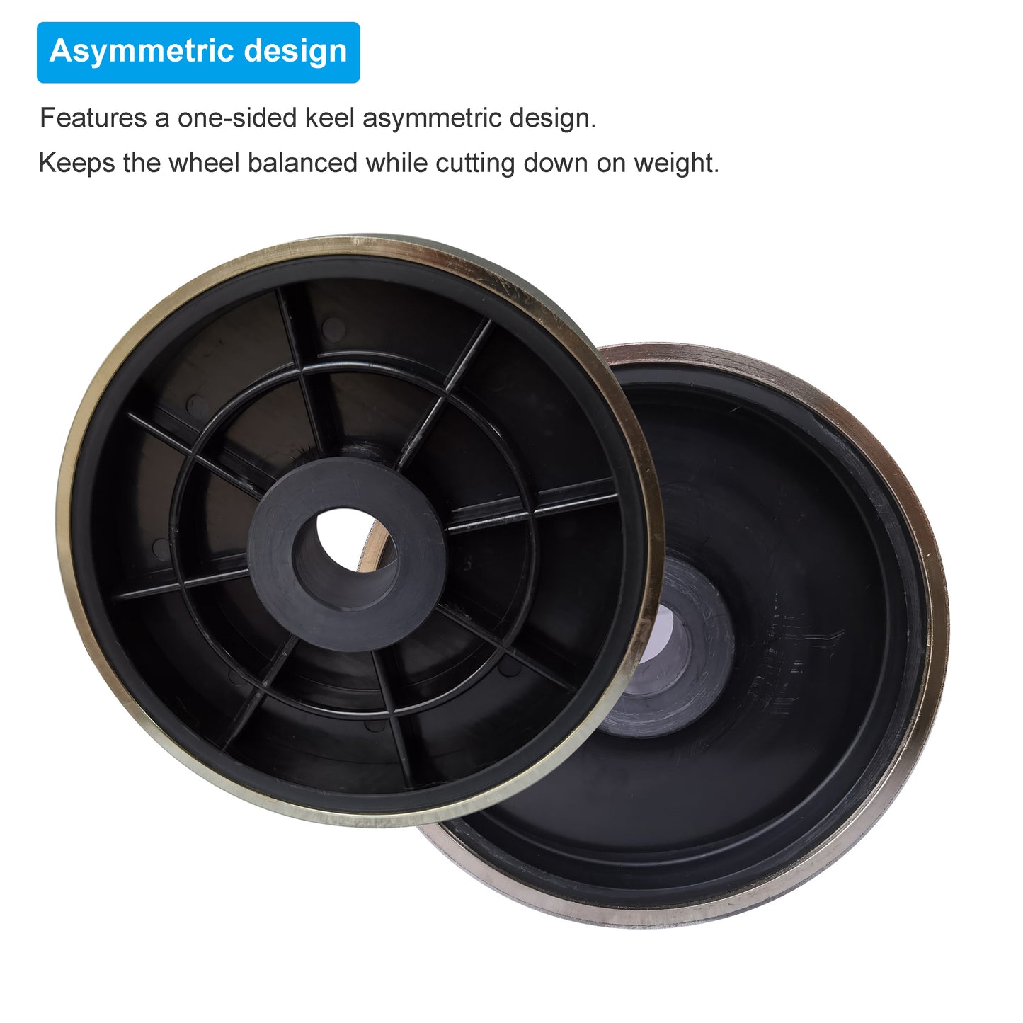 6" Diamond Lapidary Grinding Polishing Abrasive Wheel,1" Arbor Grit 35 to 1000 for Gemstone Marble Stone Jade Glass Crystal Ceramics