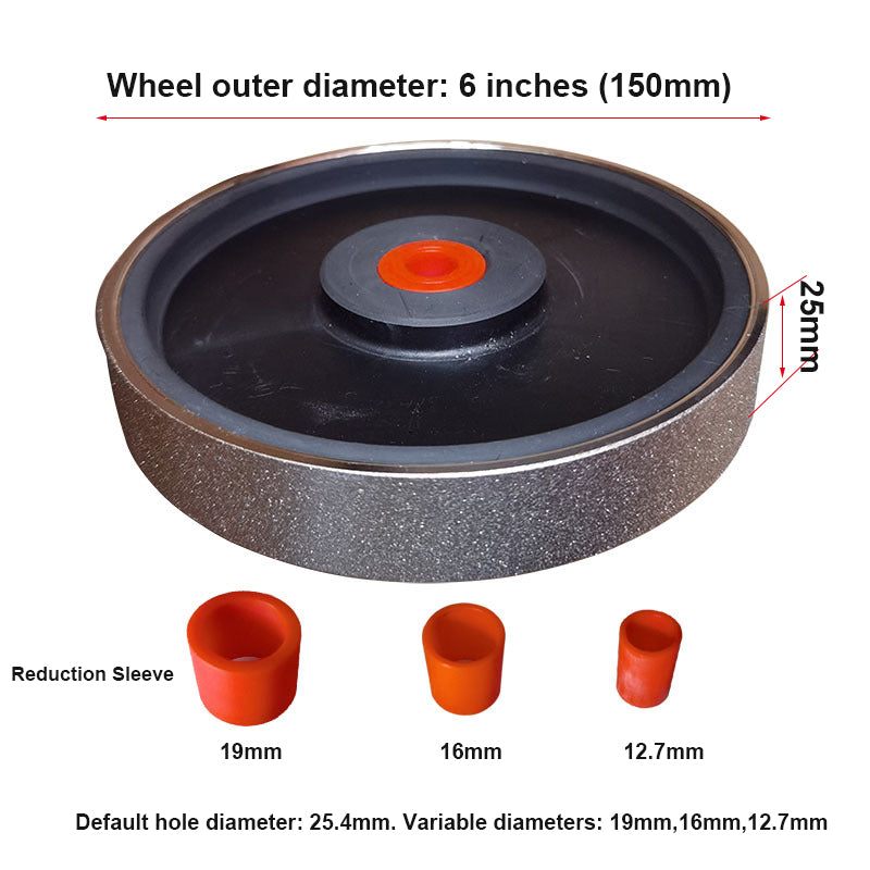 Diamond Electroplated Parallel Grinding Wheel Grit 60-3000 6 Inch