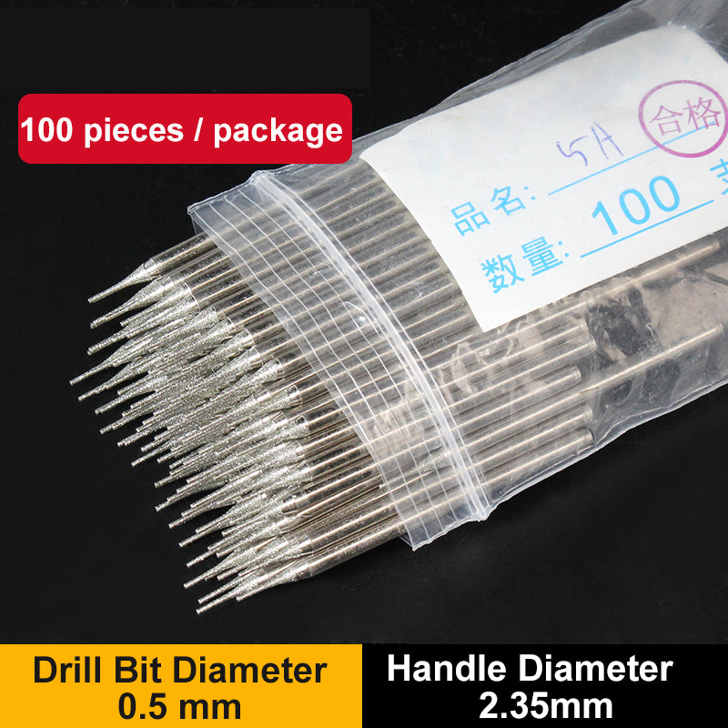 Diamond Drill Bits & Piercing Tools - Carving Accessories for Jade Gemstones   Agate Amber