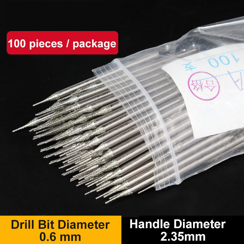 Diamond Drill Bits & Piercing Tools - Carving Accessories for Jade Gemstones   Agate Amber