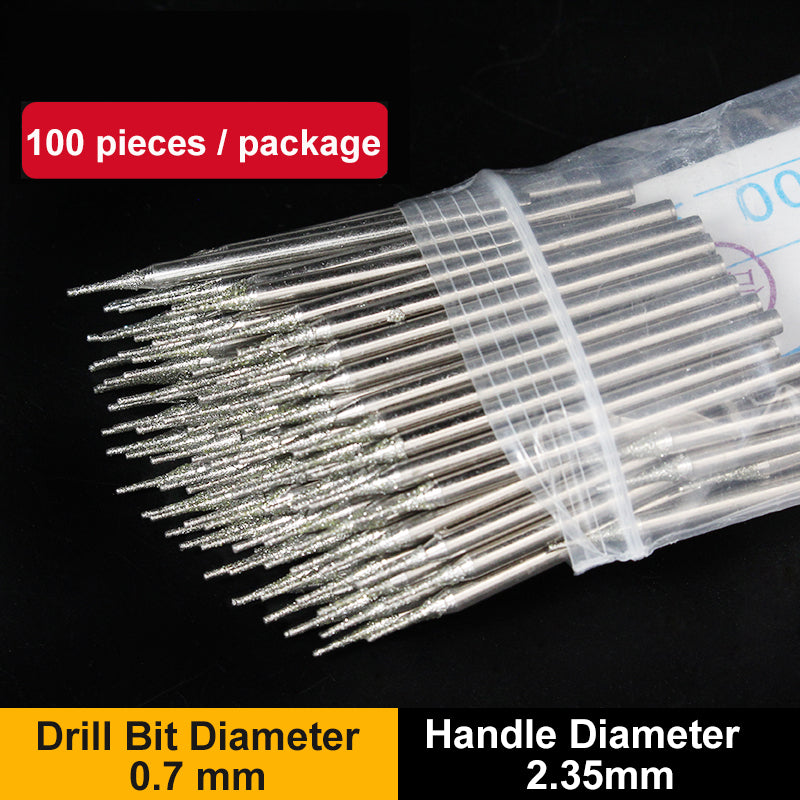Diamond Drill Bits & Piercing Tools - Carving Accessories for Jade Gemstones   Agate Amber