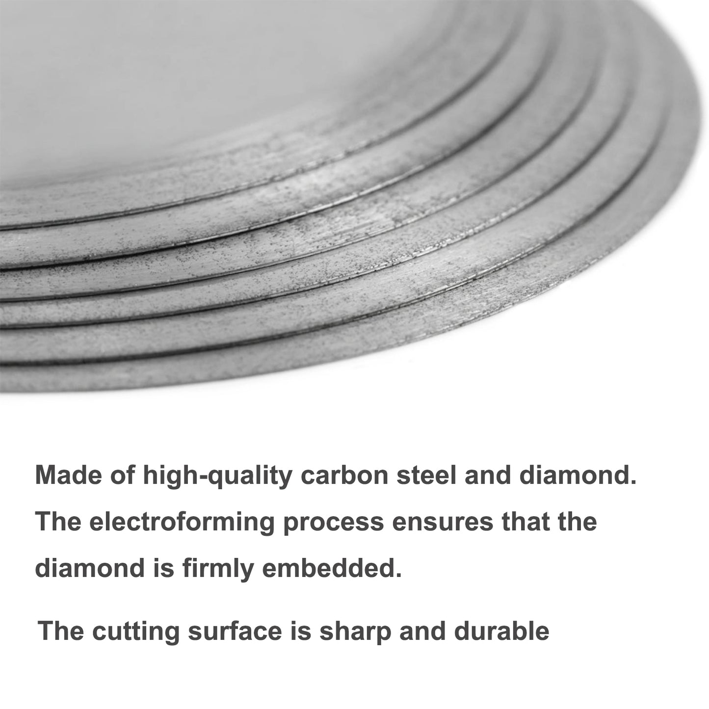 160mm Diamond Lapidary Blades Stone Cutting Saw Blade 6-3/10 inch,1" Arbor Trim Rock Jewelry Tools for Gem Stone