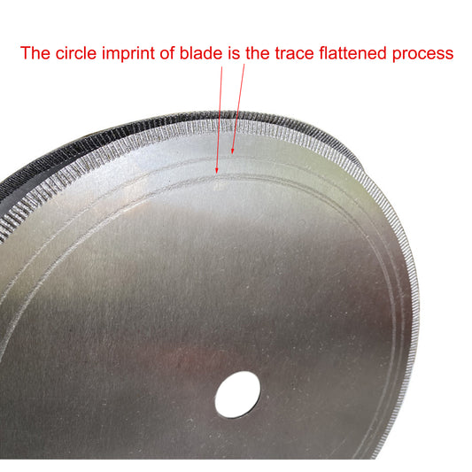 2Pcs Diamond Saws Blade Lapidary Blades 6" × 1" Arbor Thin Gemstone Cutting Saw Jewelry Tools