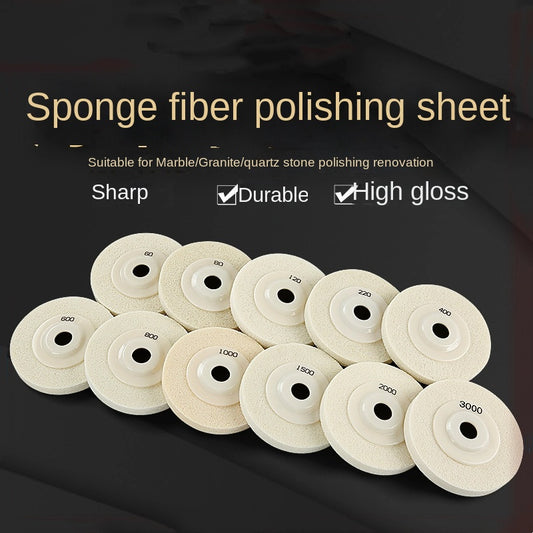 Angle Grinder Sponge Polishing Wheel, Nylon Fiber Grinding and Polishing Disc