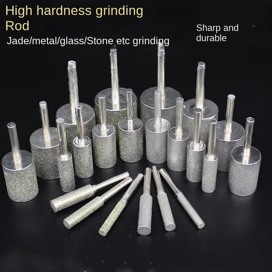 Diamond grinding heads cylindrical grinding for grinding polishing peeling jade, jadeite gemstones
