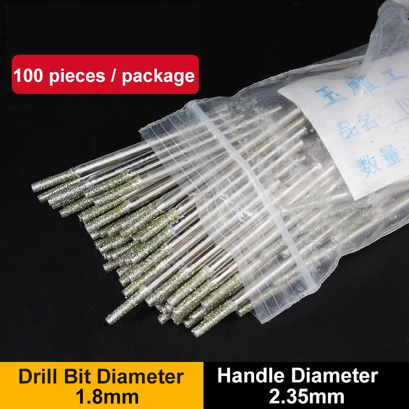 Diamond Drill Bits & Piercing Tools - Carving Accessories for Jade Gemstones   Agate Amber