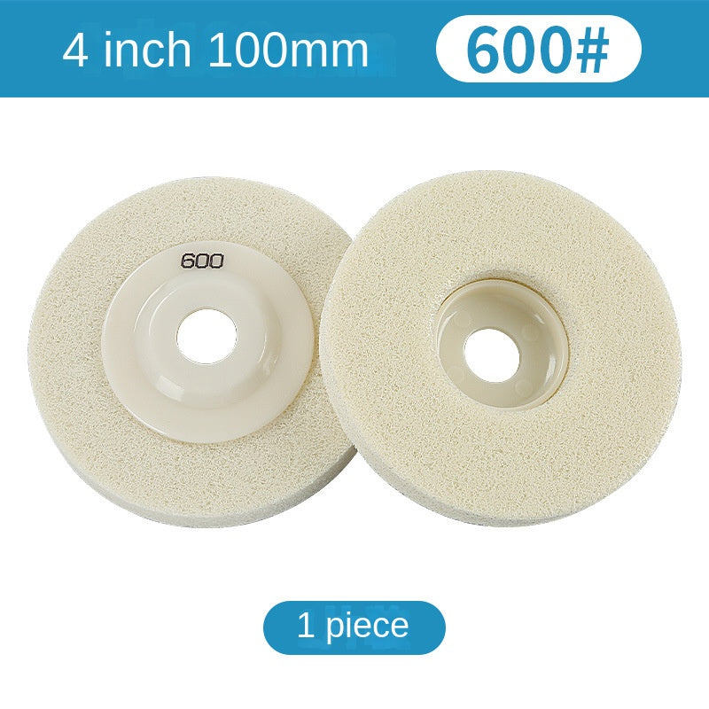 Angle Grinder Sponge Polishing Wheel, Nylon Fiber Grinding and Polishing Disc