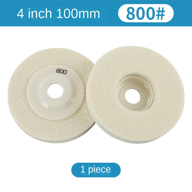 Angle Grinder Sponge Polishing Wheel, Nylon Fiber Grinding and Polishing Disc