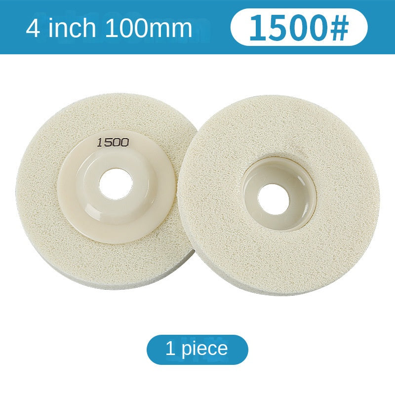 Angle Grinder Sponge Polishing Wheel, Nylon Fiber Grinding and Polishing Disc