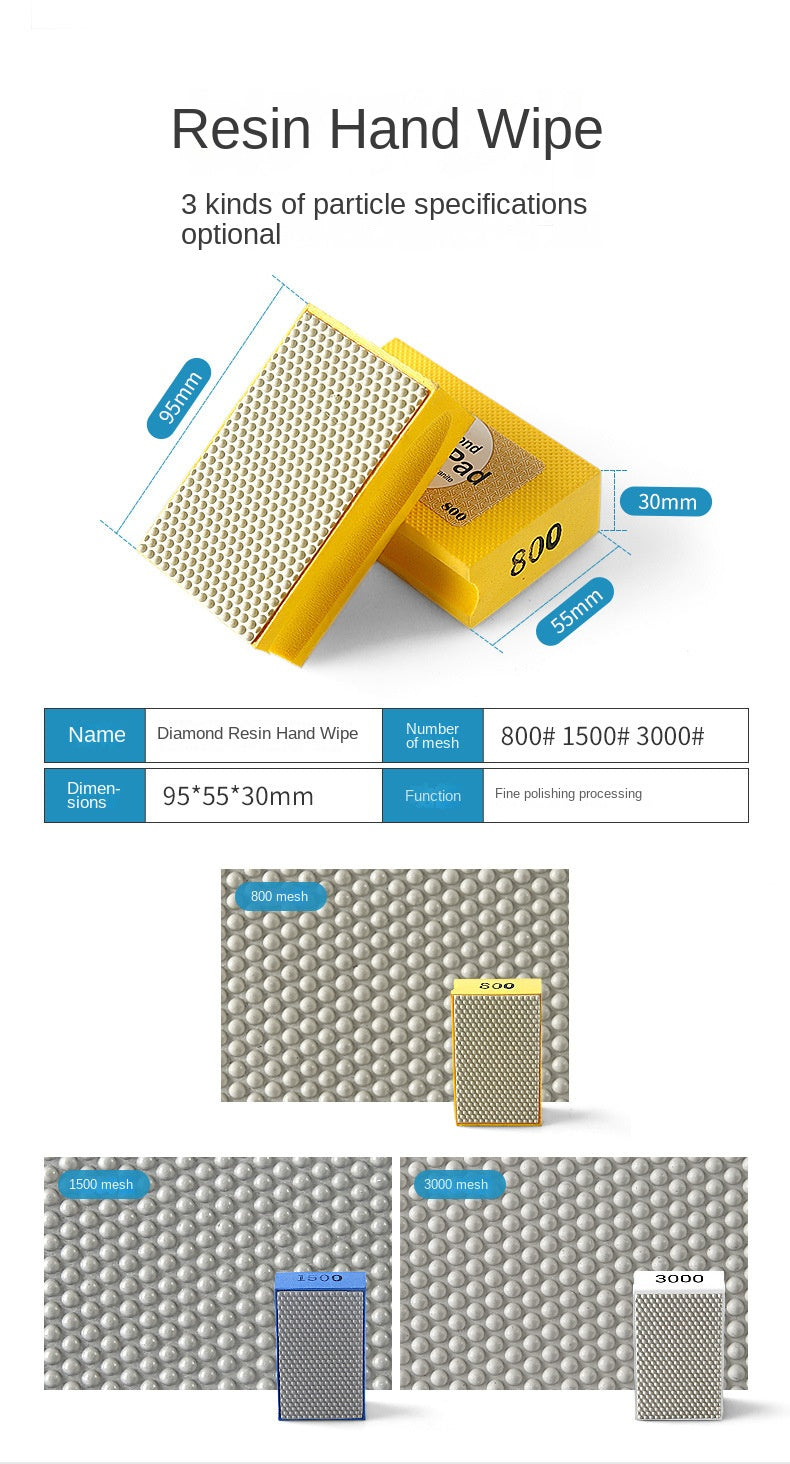 Diamond Dry Grinding Disc Polishing Tool for Grinding & Chamfering of Tiles, Rock Plates, Glass, Stone
