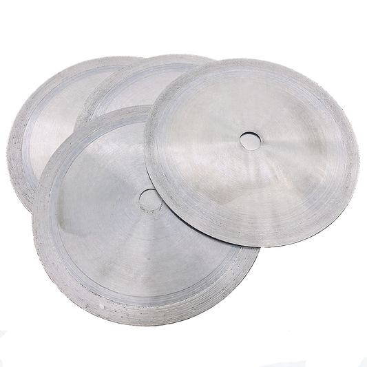 110mm Diamond Cutting Saw Blade Lapidary Toothless Saw Blade for Gemstone Jade Jadeite Crystals Stone