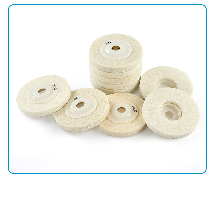 Angle Grinder Sponge Polishing Wheel, Nylon Fiber Grinding and Polishing Disc