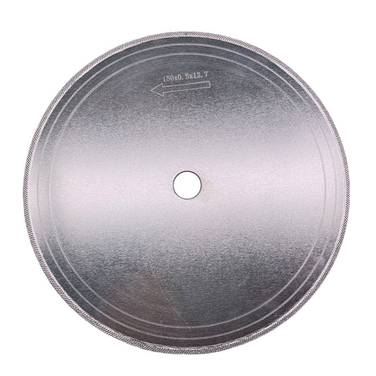 5Pcs 6 Inch Diamond Lapidary Cutting Saw Blade 1/2" Arbor Saw Blade for Gemstone Jade Jadeite Crystals