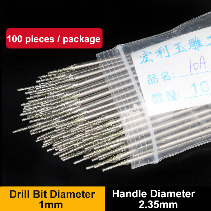 Diamond Drill Bits & Piercing Tools - Carving Accessories for Jade Gemstones   Agate Amber