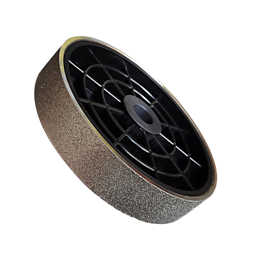 Diamond Lapidary Grinding Polishing Abrasive Wheel 8×1.5“, 1" Arbor Grit 35 to 1200 for Gemstone Marble Stone Jade Glass Crystal Ceramics