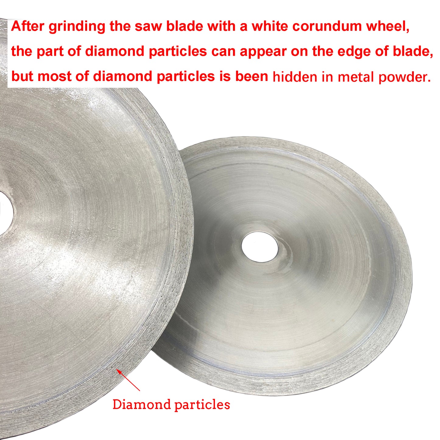 Diamond Lapidary Slab Trim Blade Trim Rock Jewelry Tools for Gem Stone Agate Jadeite 8 Inch