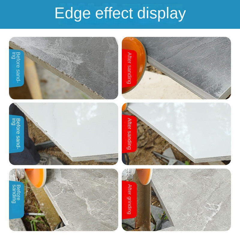 Integrated grinding disc, used for edge grinding of rock plates, marble and stone, and trimming the corners of tiles