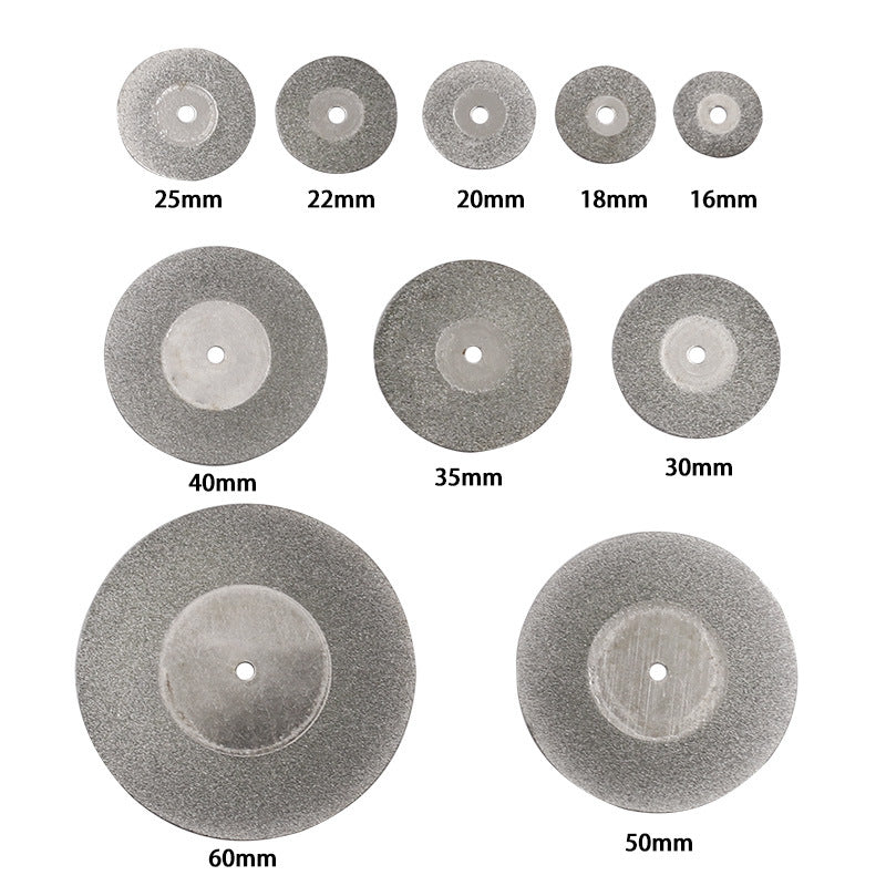 10 Pcs Diamond Cutting Saw Blade Set, 16-60mm diamond cutting disc