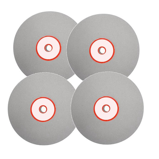 4 Inch Diamond Sanding Grinding Disc Diamond Coated Flat Lap Disk Polishing Discs Abrasive Wheel  for Gemstone Ceramics Stone Glass Crystals