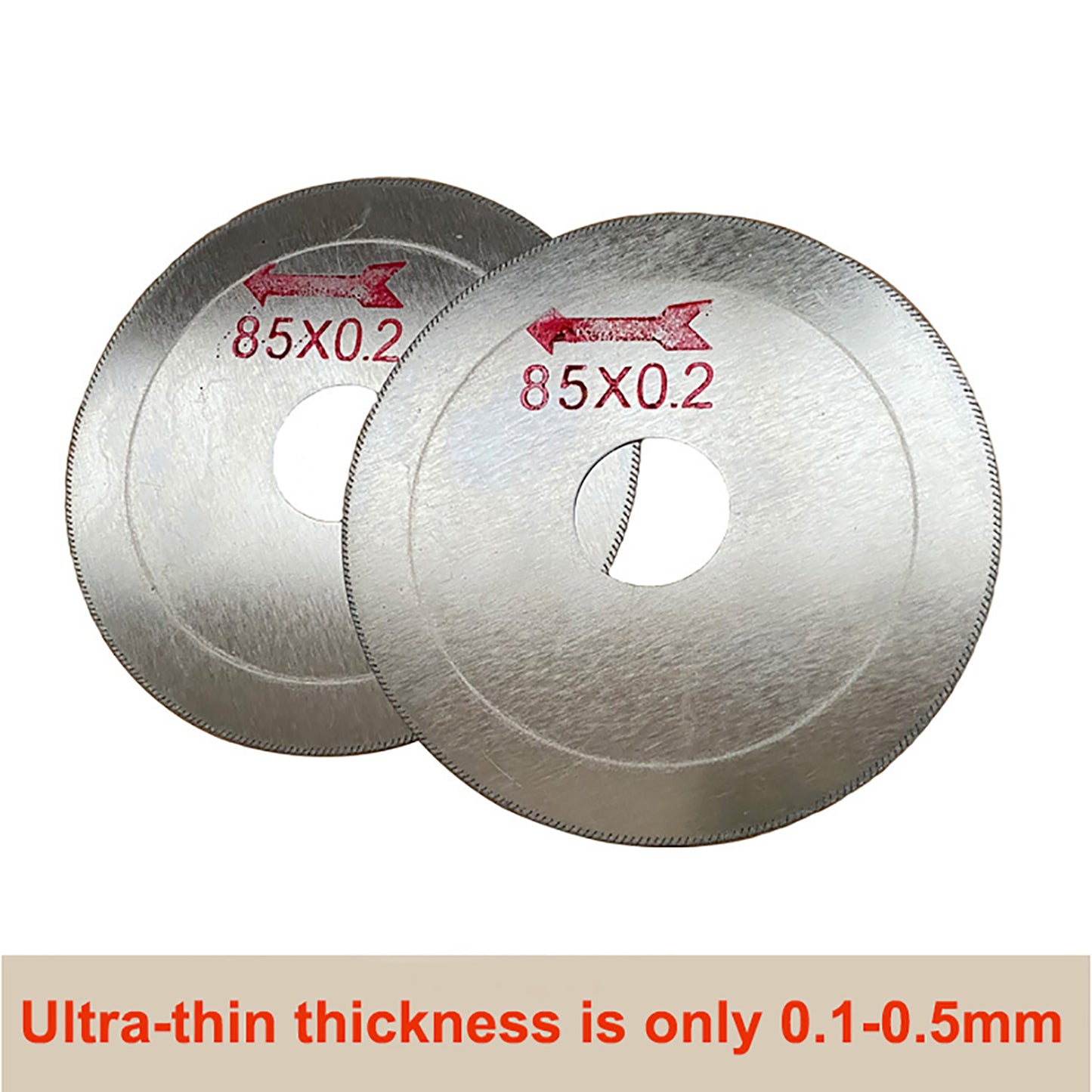 10 Pcs Ultra-thin Diamond Cutting Saw Blade 85mm Lapidary Saw Blade for Gemstone Jade Jadeite Crystals