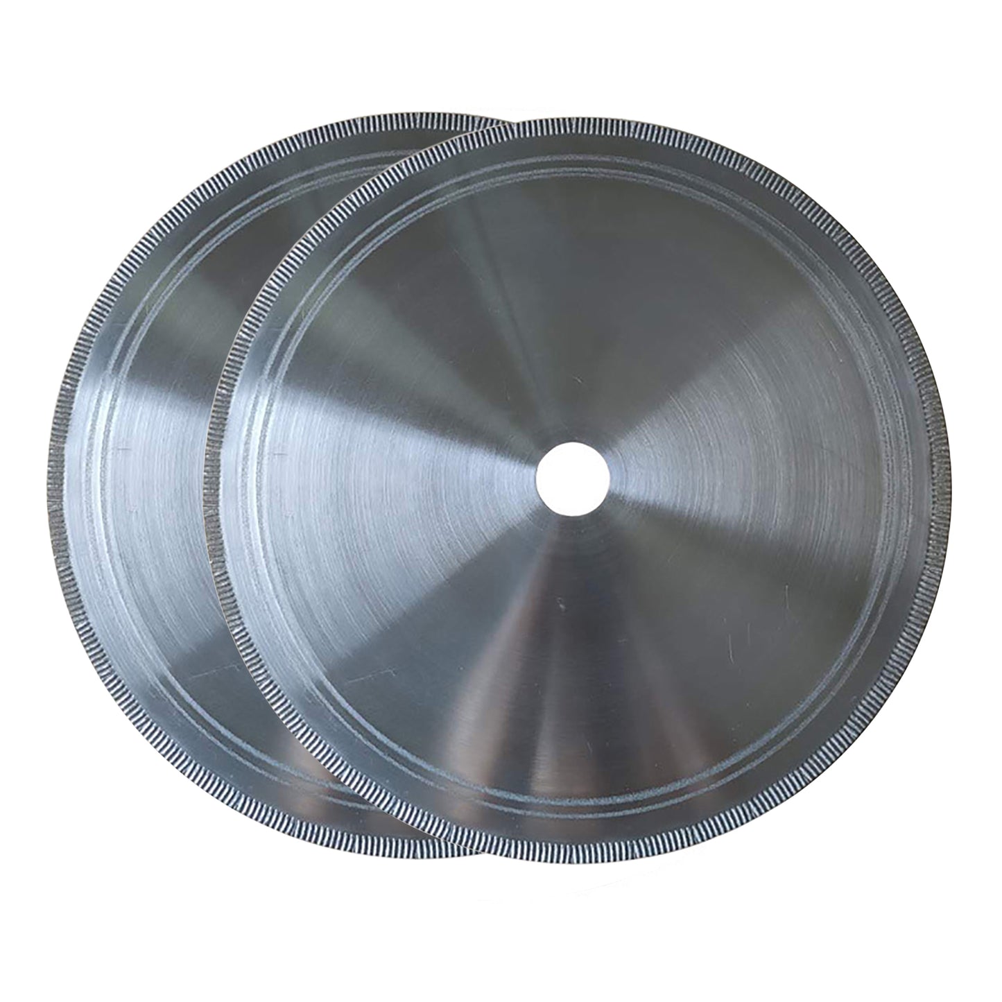 2Pcs Diamond Saws Blade Lapidary Blades 8" × 1" Arbor Thin Gemstone Cutting Saw Jewelry Tools
