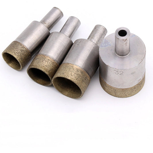 Sintered Diamond Drill Bits,Diamond Holesaw for Drilling Holes in Glass Ceramics Jade Gemstone   Stone