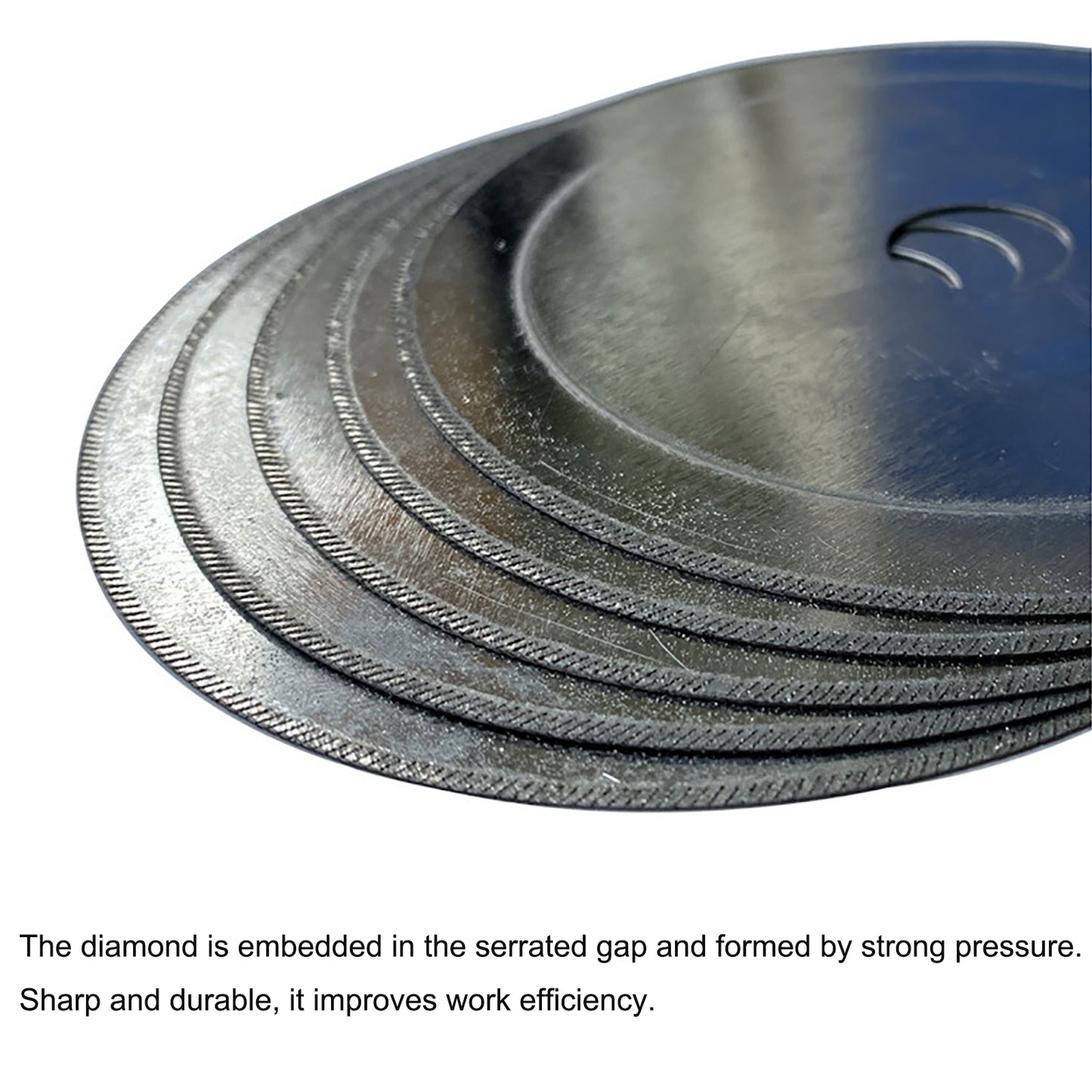 10 Pcs Diamond Lapidary Cutting Saw Blade 120mm Arbor Hole 20mm Ultra-thin Saw Blade for Gemstone Jade Jadeite Crystals