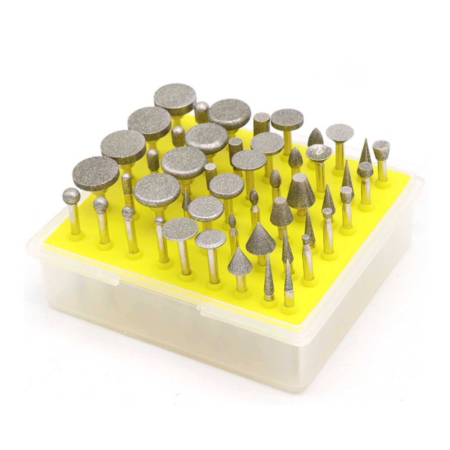 Diamond Grinding Needle for Gemstone,Jade,Agate,Jadeite Peeling & Polishing (50Pcs/Box)